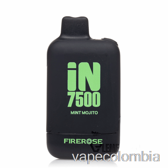 Vape Recargable Firerose In7500 Desechable Menta Mojito